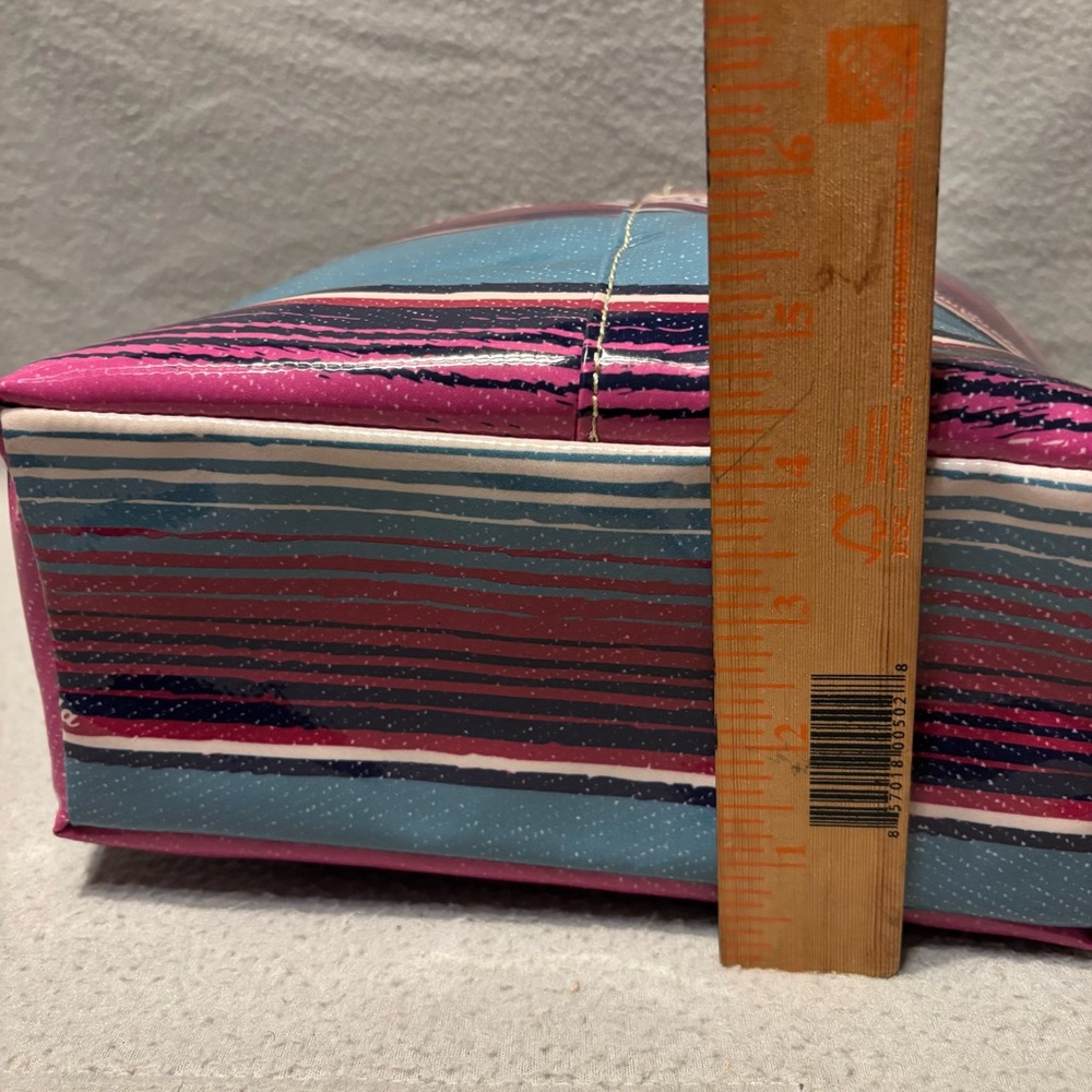 Consuela Thelma Colorful Striped Mini Tote Bag - Picture 4 of 7
